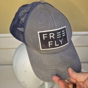 Free Fly Apparel Two Tone Blue Mesh Cap 1362/425